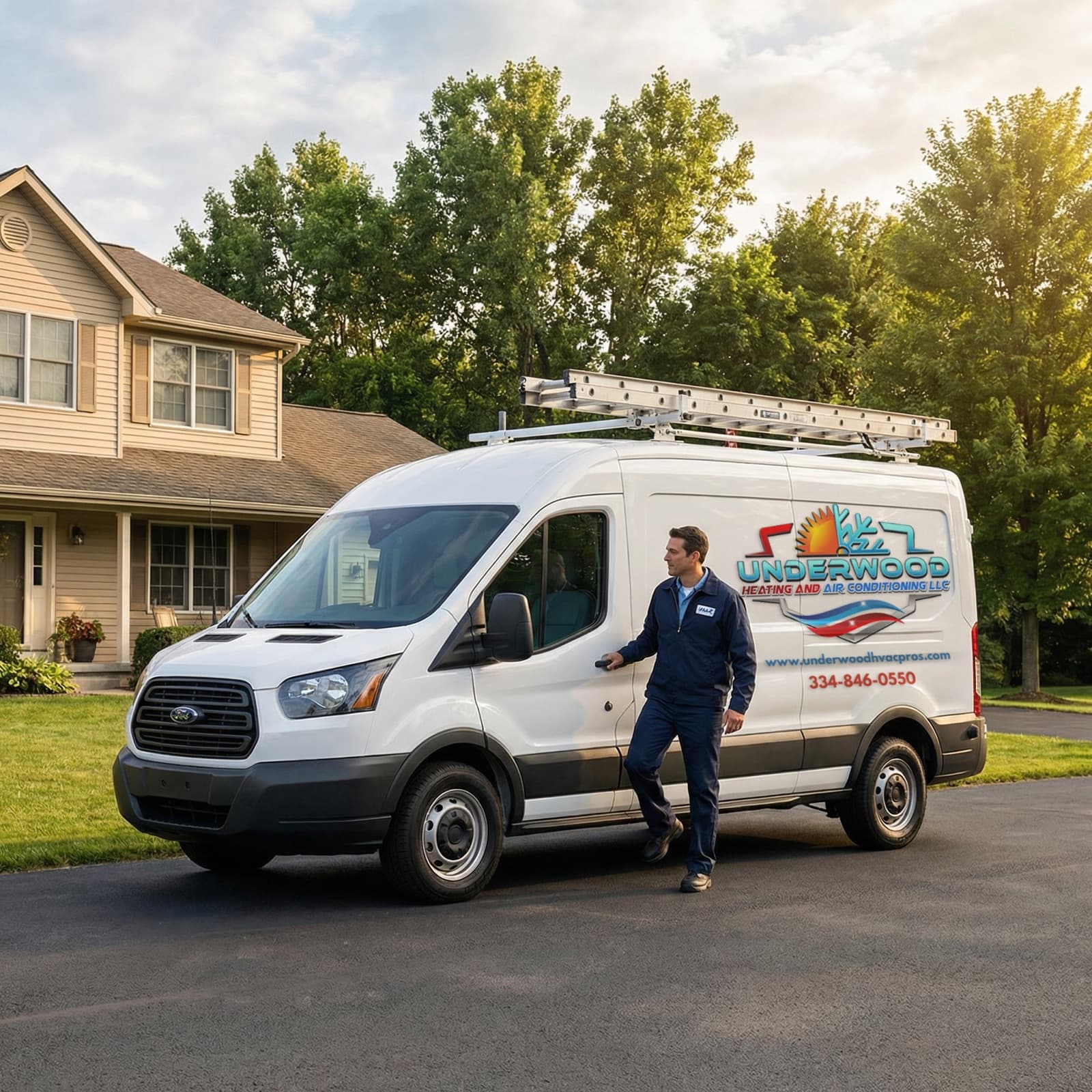 Underwood HVAC technician serving Phenix City and East Alabama